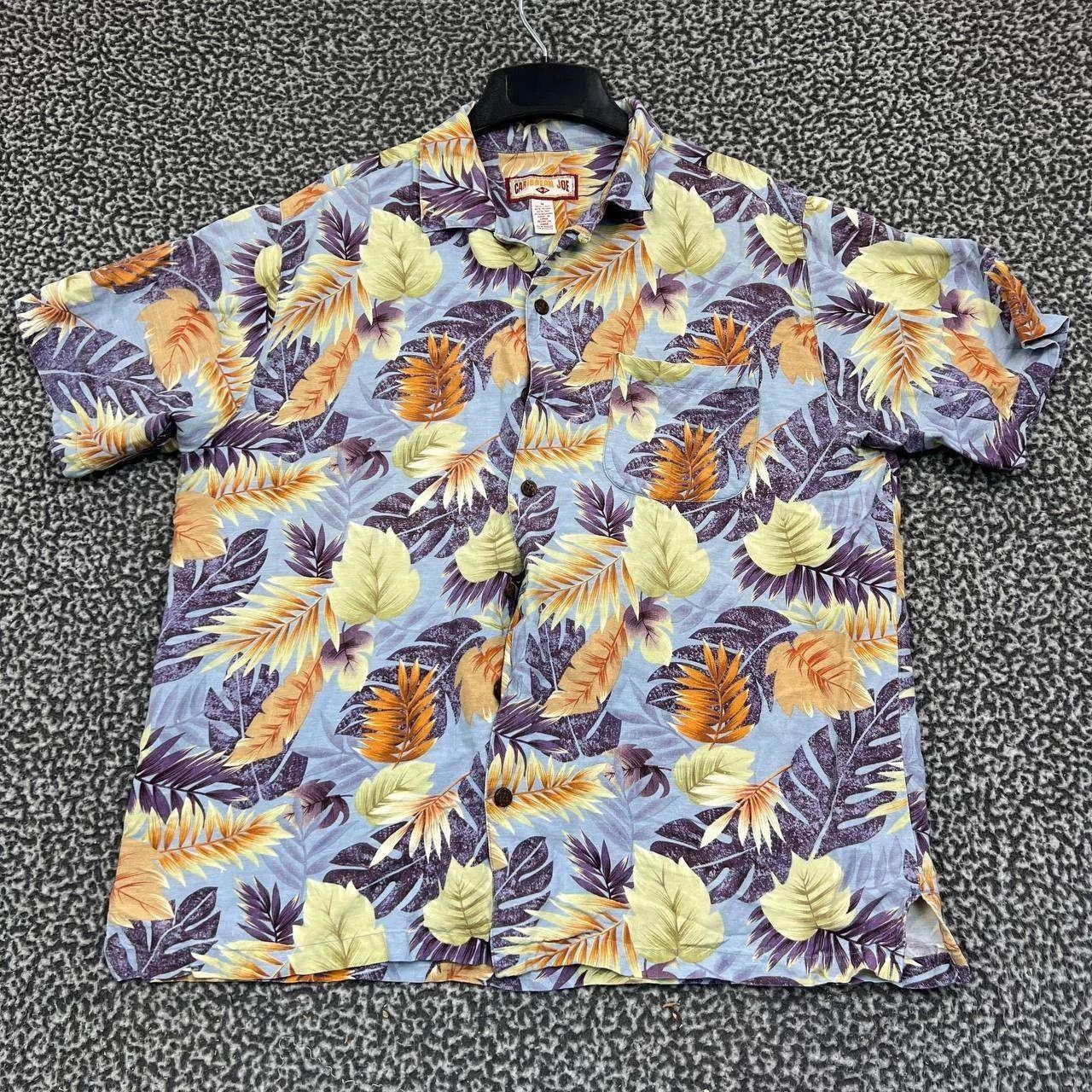 Caribbean Caribbean Joe Shirt Men Hawaiian Button Up Collared M Size US M / EU 48-50 / 2 - 1 Thumbnail