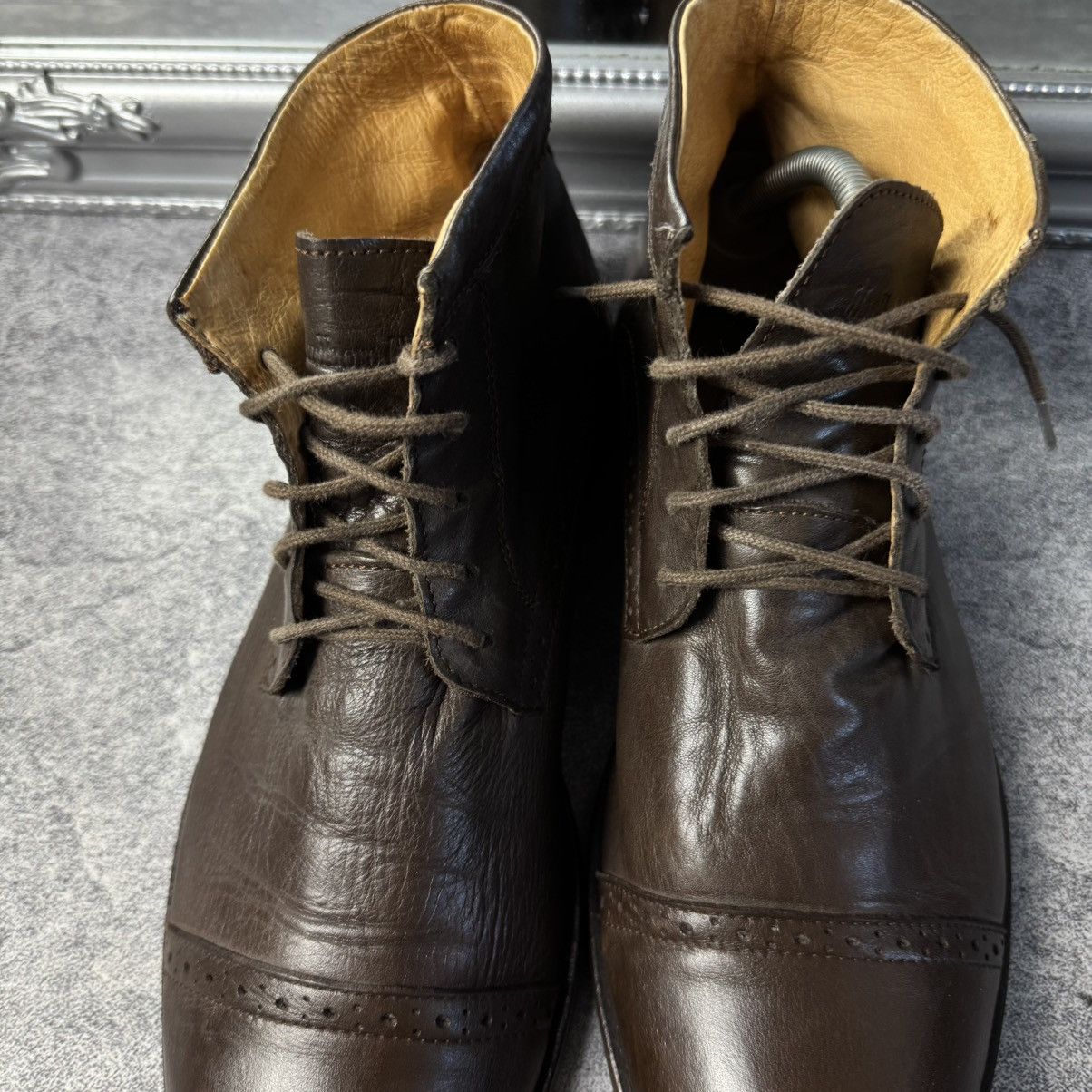 Handmade Marlboro Classics Mens Boots Crazy Size US 10.5 / EU 43-44 - 6 Thumbnail