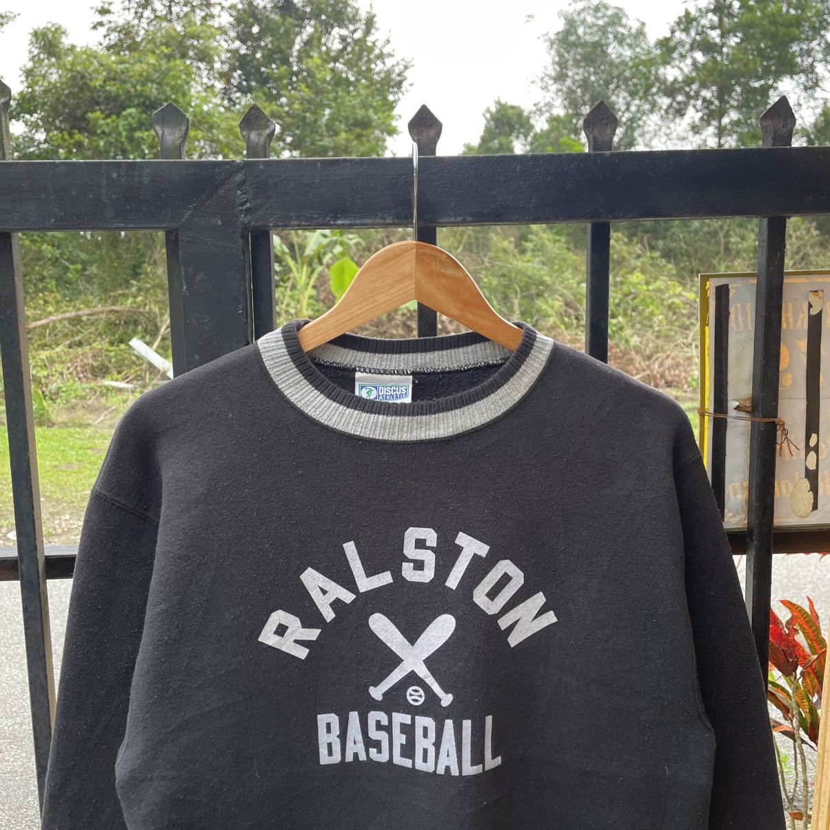 Vintage 🔥Vintage 90s Ralston Baseball Big Logo Jumper Sweatshirts Size US S / EU 44-46 / 1 - 4 Thumbnail