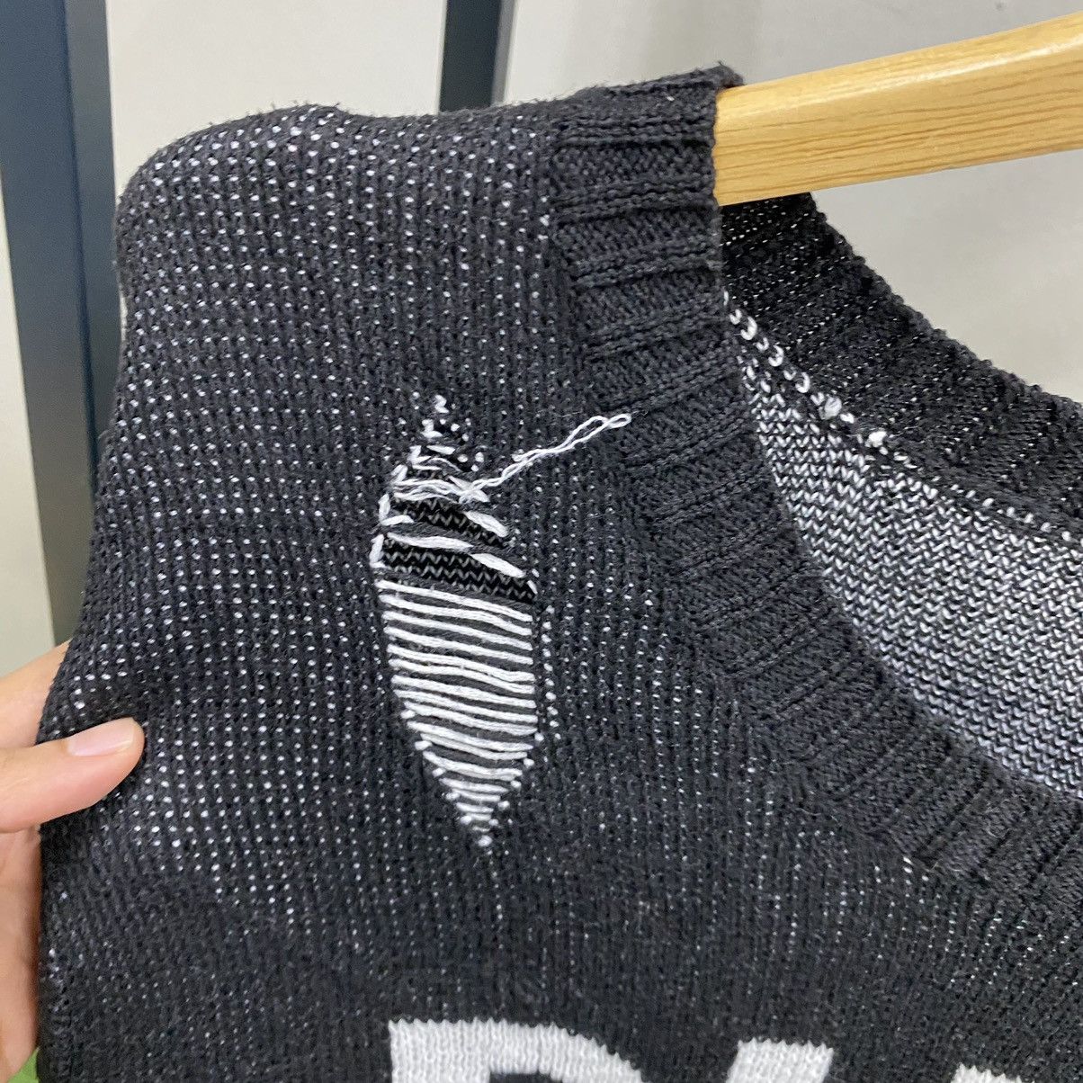 Japanese Brand Dispark Punk Rabel Distressed Knitwear Size US S / EU 44-46 / 1 - 8 Thumbnail