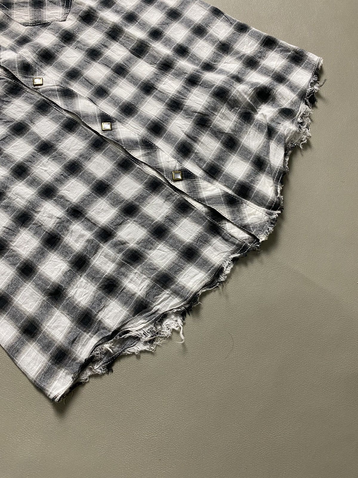 Beauty Beast × If Six Was Nine × Japanese Brand Shinehill Distressed Western Longsleeve Size US M / EU 48-50 / 2 - 6 Thumbnail