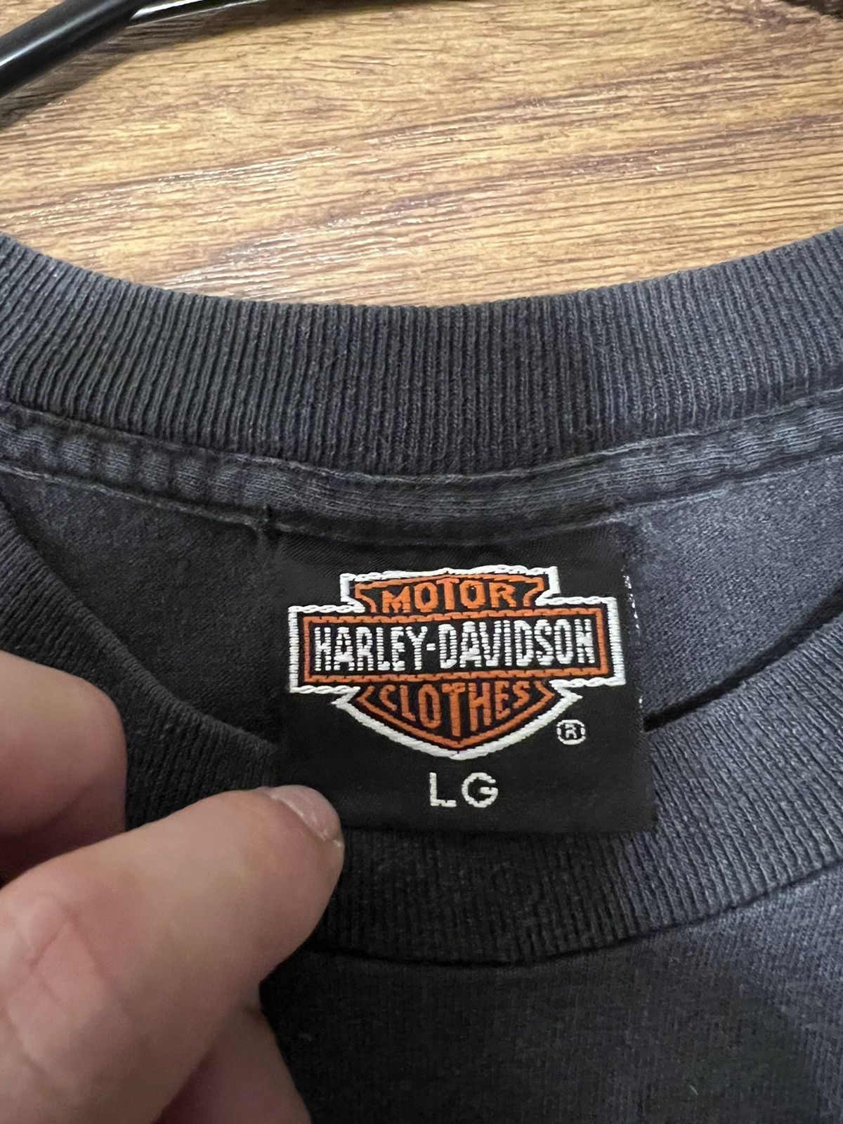 Harley Davidson × Vintage Vintage Harley Davidson T-shirt Size US L / EU 52-54 / 3 - 3 Thumbnail