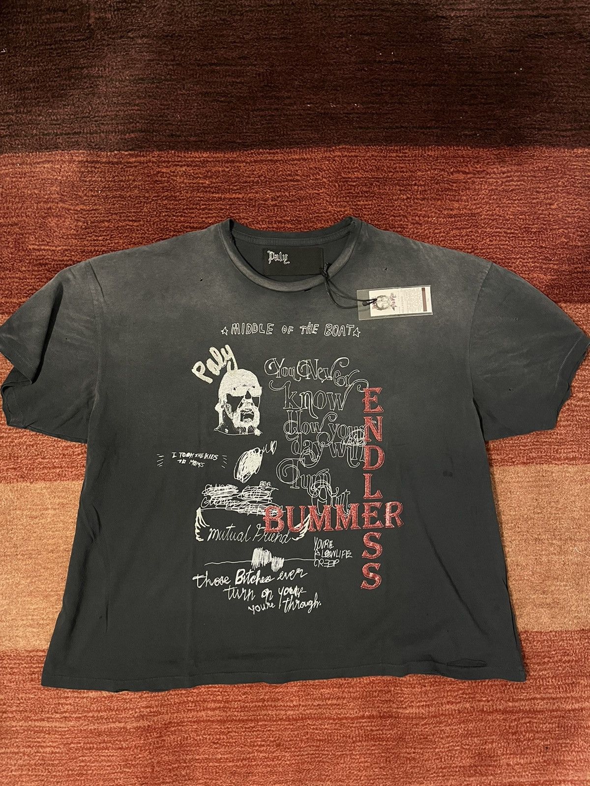 Paly Hollywood Endless Bummer T shirt XL | Grailed
