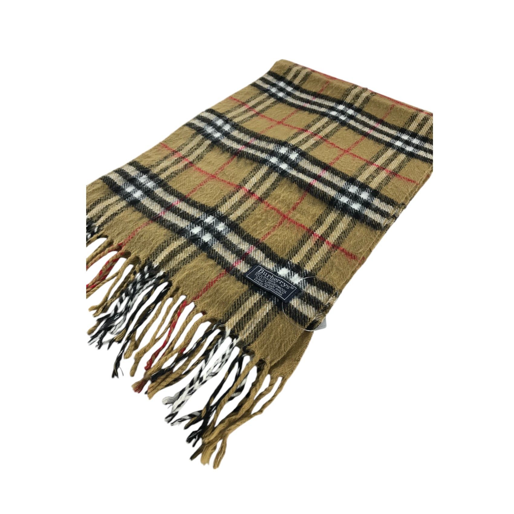 Burberry × Vintage Burberry Scarf / Muffler / Neckwear - WW2988 Size ONE SIZE - 3 Thumbnail