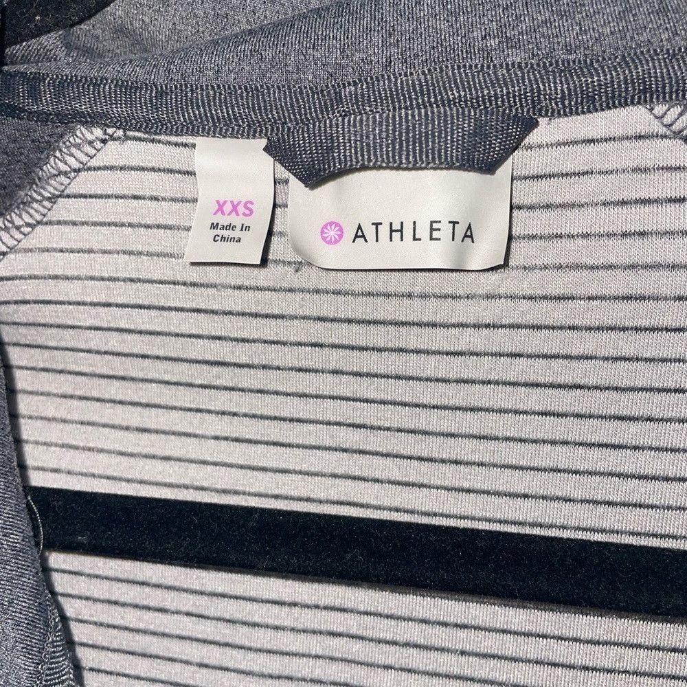 Athleta Athleta grey zip up athletics jacket Size XXS / US 00 / IT 34 - 3 Thumbnail