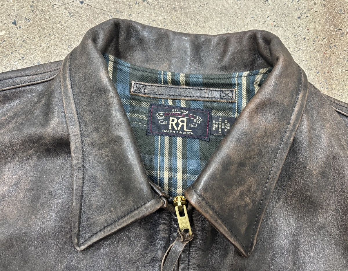 RRL Ralph Lauren RRL Double RL 1930s Leather Jacket ，size M Size US M / EU 48-50 / 2 - 5 Thumbnail