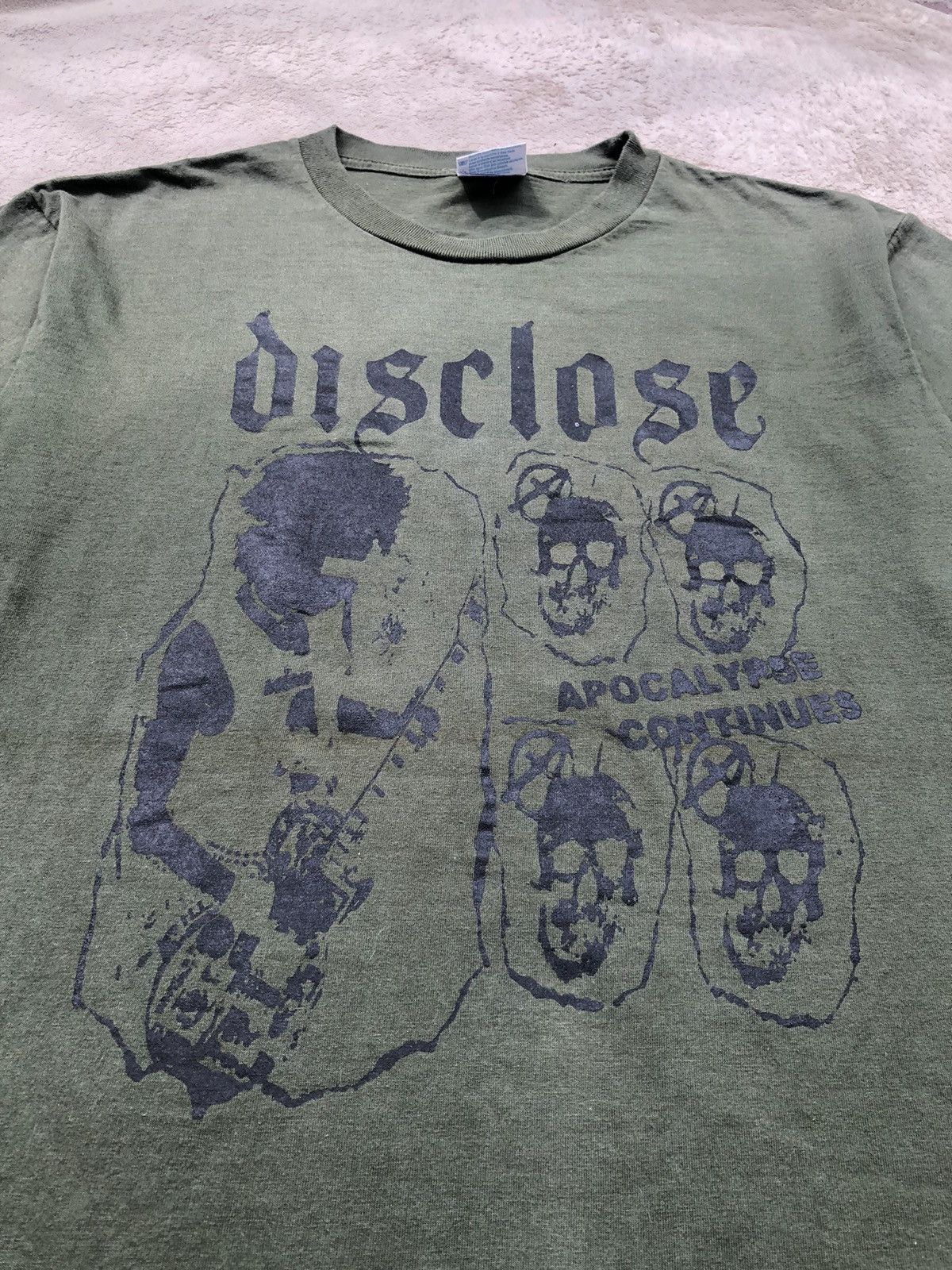 Band Tees Vintage 00s Disclose Apocalypse Continues EP D-Beat Punk Size US L / EU 52-54 / 3 - 4 Thumbnail