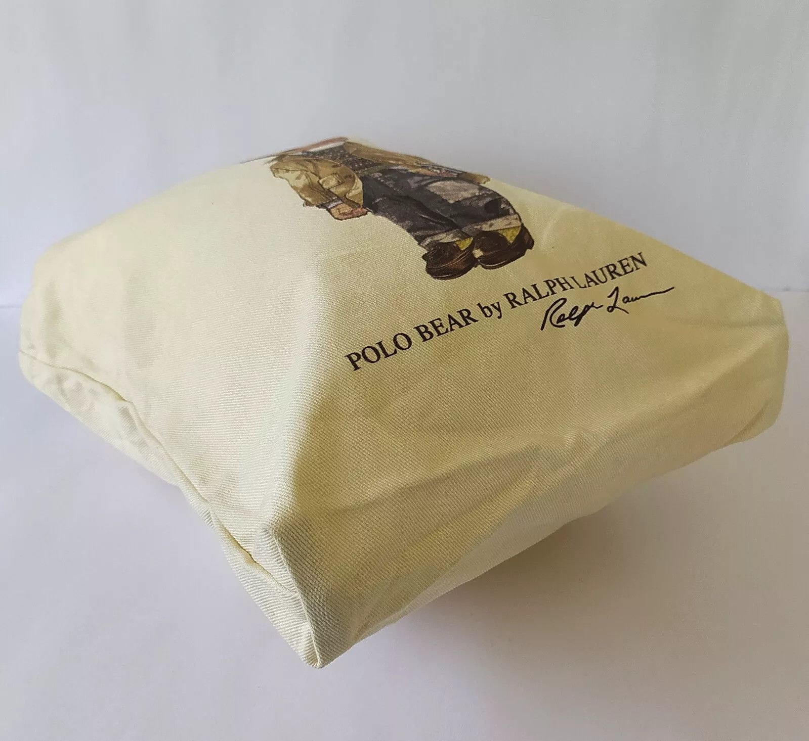 Polo Ralph Lauren Polo Ralph Lauren Polo Bear Cotton Canvas Tote Bag IFD 8002 Size ONE SIZE - 6 Thumbnail