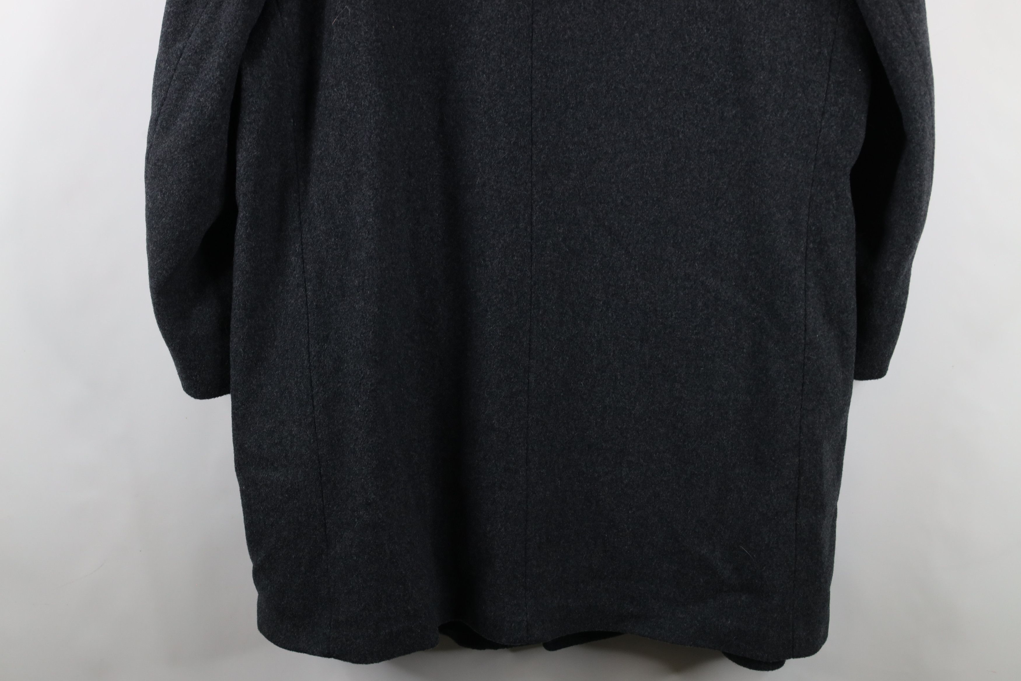 Vintage Vintage 70s Streetwear Overcoat Jacket Charcoal Gray USA Size US XL / EU 56 / 4 - 12 Thumbnail