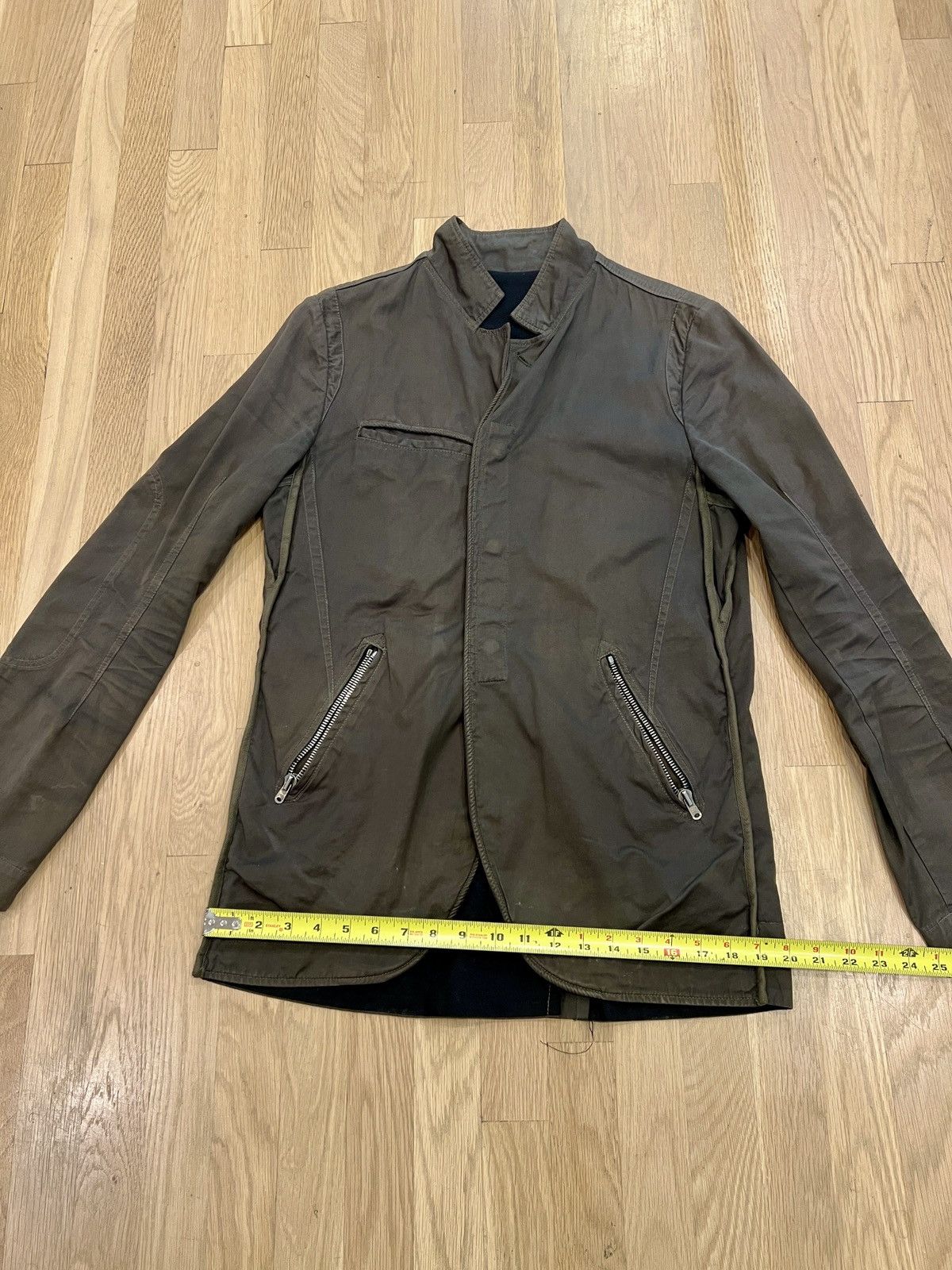 Nice Collective Nice Collective asymmetrical military style snap jacket y2k Size US S / EU 44-46 / 1 - 5 Thumbnail