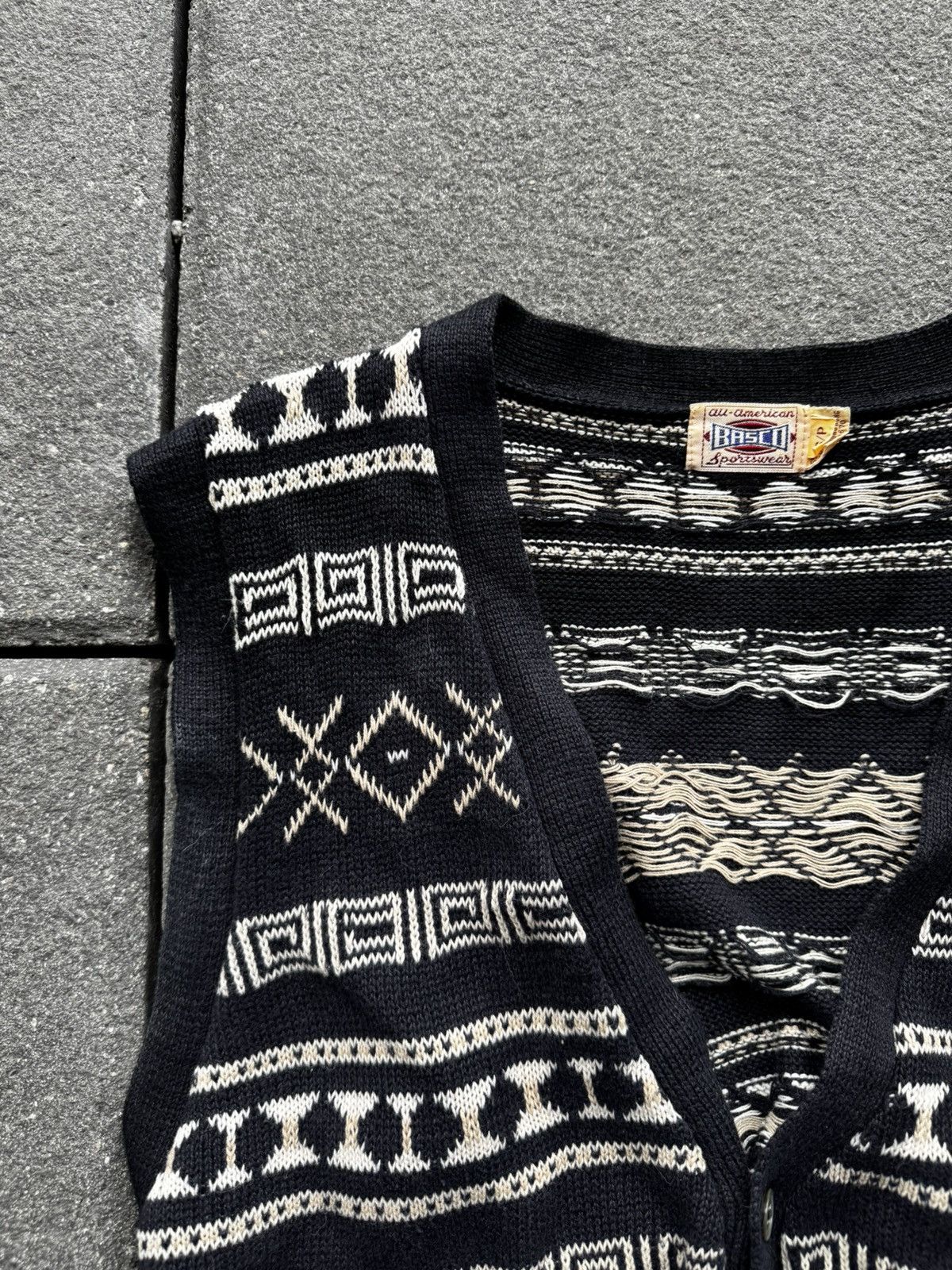 Basco × Vintage VINTAGE KNIT Size US XL / EU 56 / 4 - 2 Thumbnail