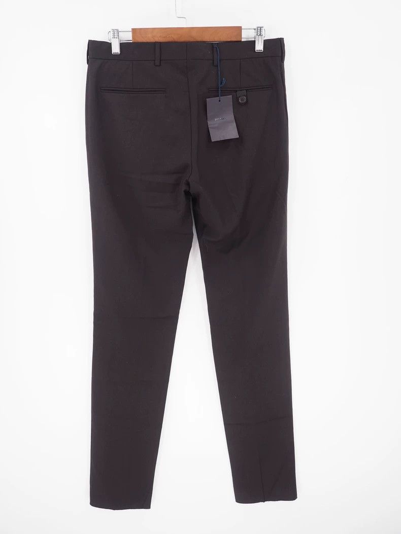 Prada Prada Black slim wool trousers 2502-Nextarrow Size 46R - 2 Thumbnail