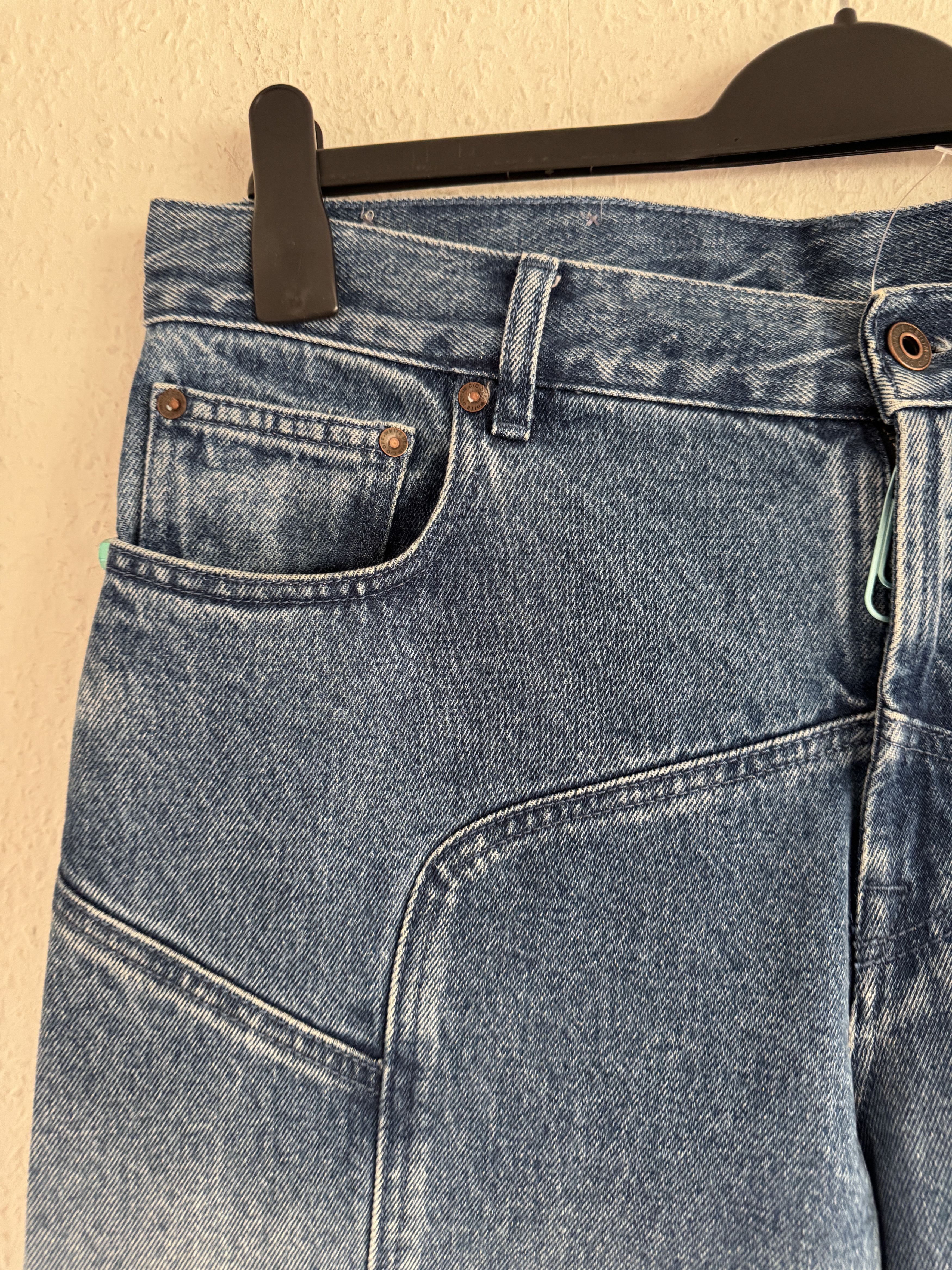Off-White Paint-Splattered Degrade Denim Jeans Size US 34 / EU 50 - 7 Thumbnail