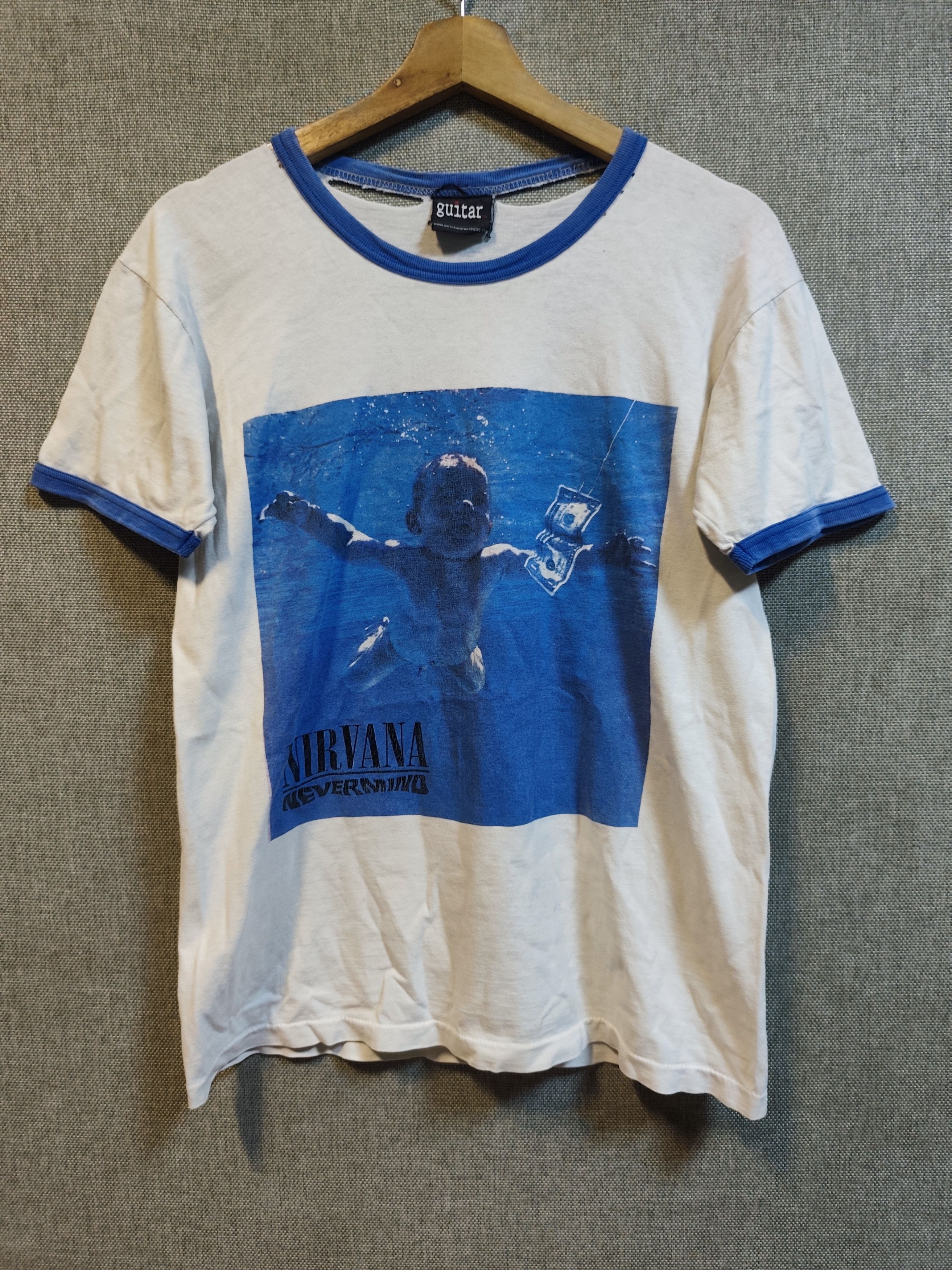 Nirvana Vintage Bootleg Nirvana Nevermind Distressed Size US S / EU 44-46 / 1 - 1 Thumbnail
