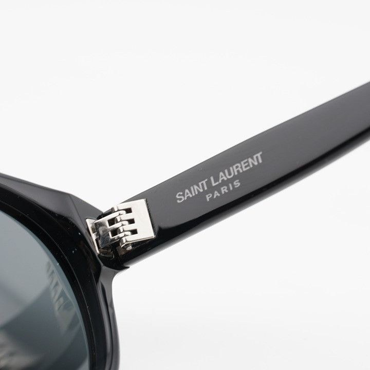 Saint Laurent Paris Saint Laurent SL705 001 Sunglasses Black Square Frame Size ONE SIZE - 7 Thumbnail