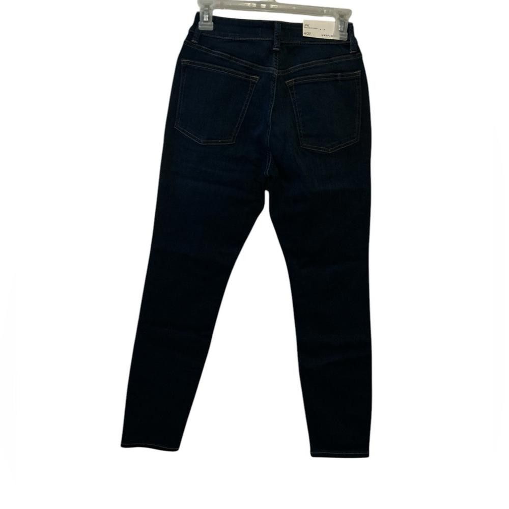 Designer BNWT Warp + Weft JFK Skinny Jeans Size 27 Size 27" / US 4 / IT 40 - 4 Thumbnail