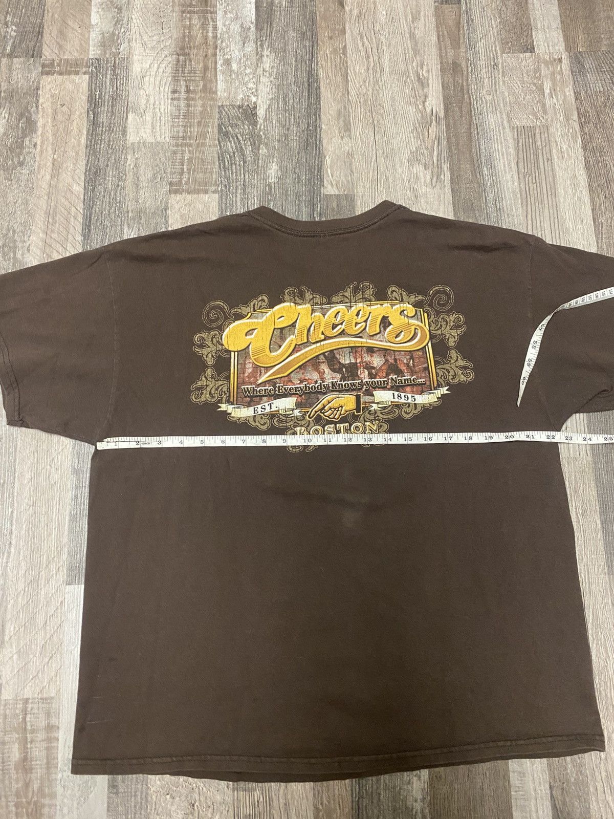 Vintage Vintage Cheers Boston 90’s Tee T Shirt Y2K Size US XL / EU 56 / 4 - 5 Thumbnail