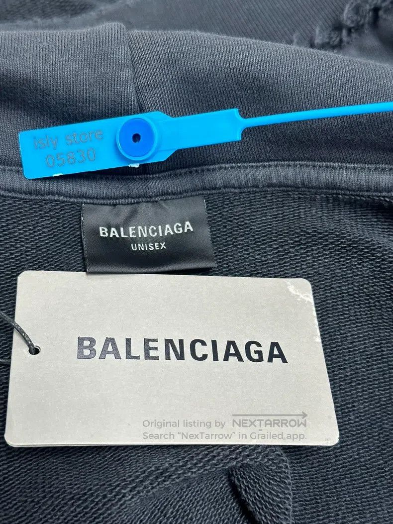Balenciaga Balenciaga Alphabet Printed Hooded Zip Long Sleeve Jacket Size US XS / EU 42 / 0 - 4 Thumbnail
