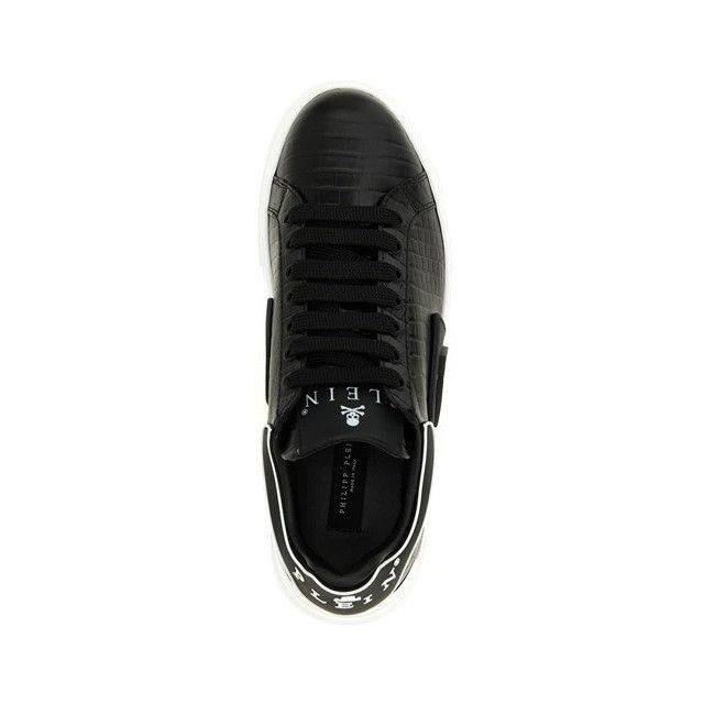 Philipp Plein PHILLIP PLEIN Phantom Kick Black Sneakers New & Authentic (M Size US 7 / EU 40 - 5 Thumbnail