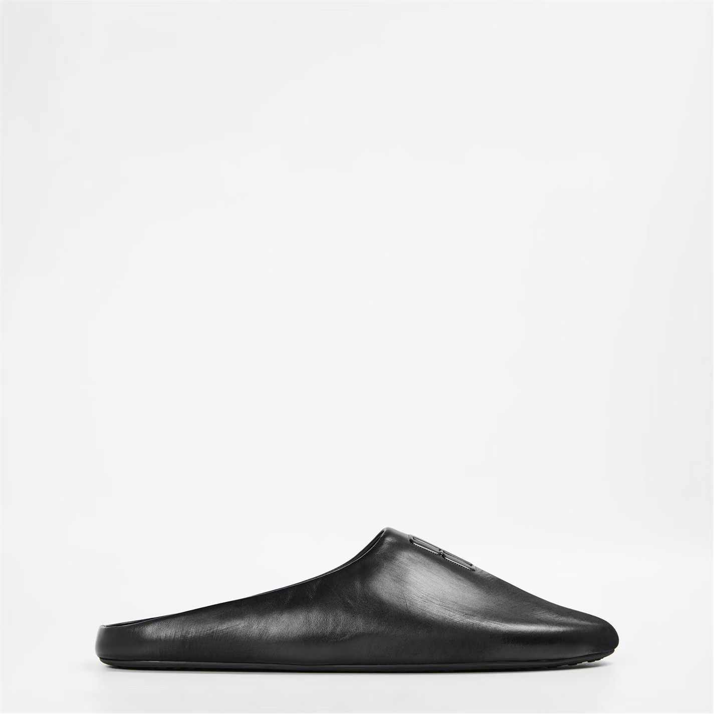 Balenciaga o1g2r1mq0226 Slip-On Flat Mules In Black Size US 10 / EU 43 - 1 Thumbnail