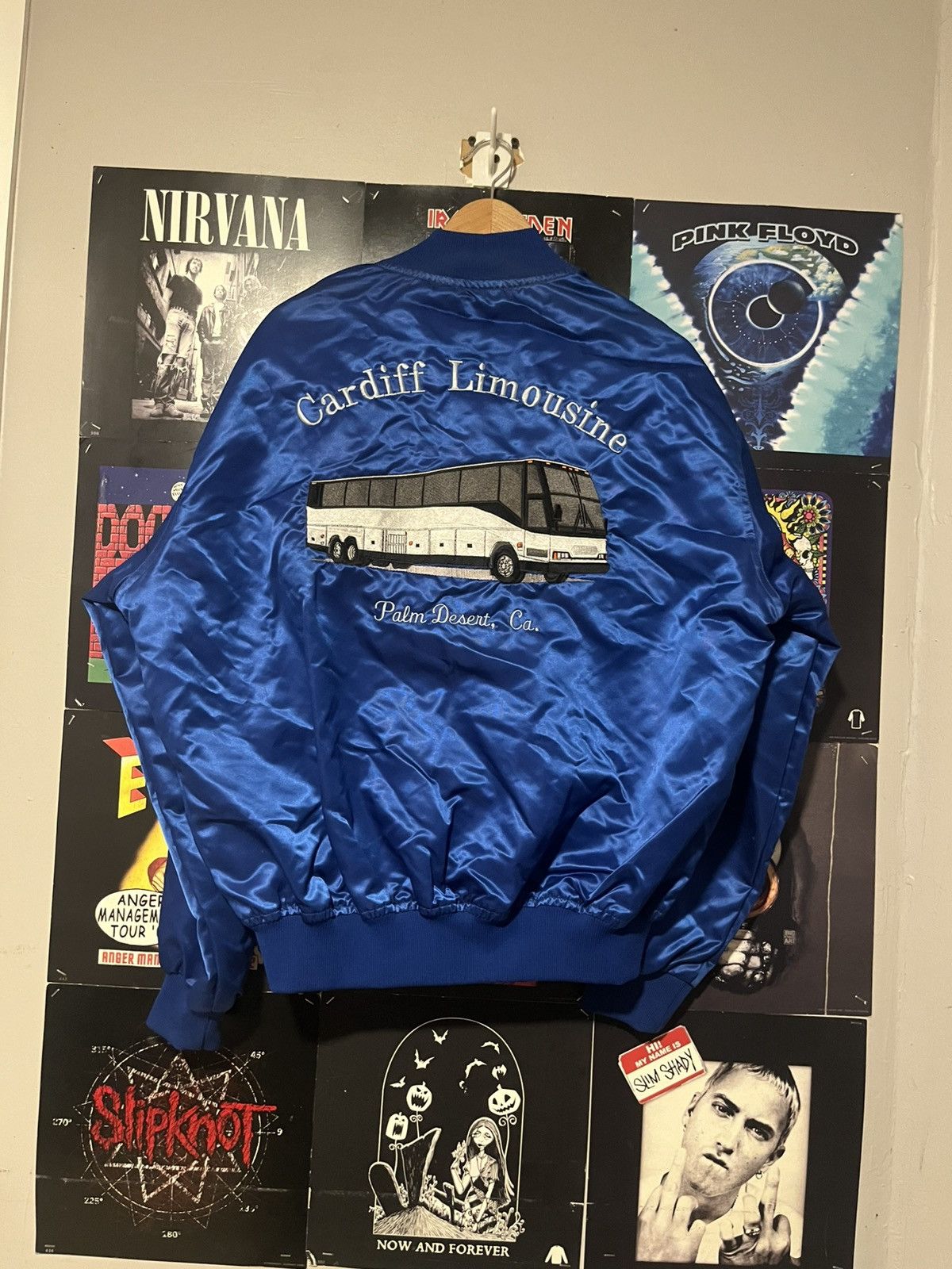 Other Vintage 90’s made in USA Cardiff Limousine Bomber Jacket XL Size US XL / EU 56 / 4 - 7 Thumbnail