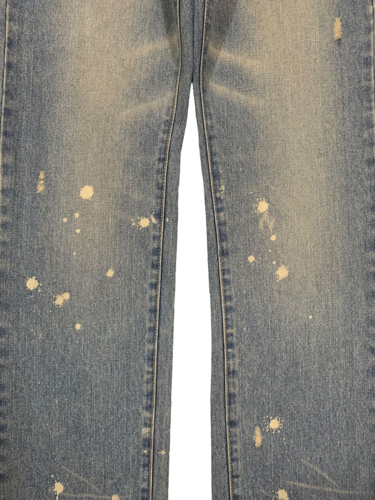 14th Addiction Vintage Japanese Brand Camo Double Waisted Splatter Jeans Size US 30 / EU 46 - 7 Thumbnail