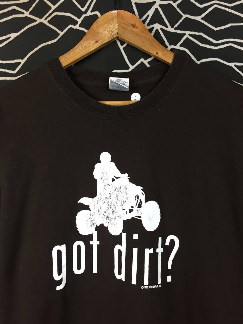 Vintage Vtg ATV Quad Rider "Got Dirt?" Off-Roading Graphic Tee Size US XXL / EU 58 / 5 - 3 Thumbnail