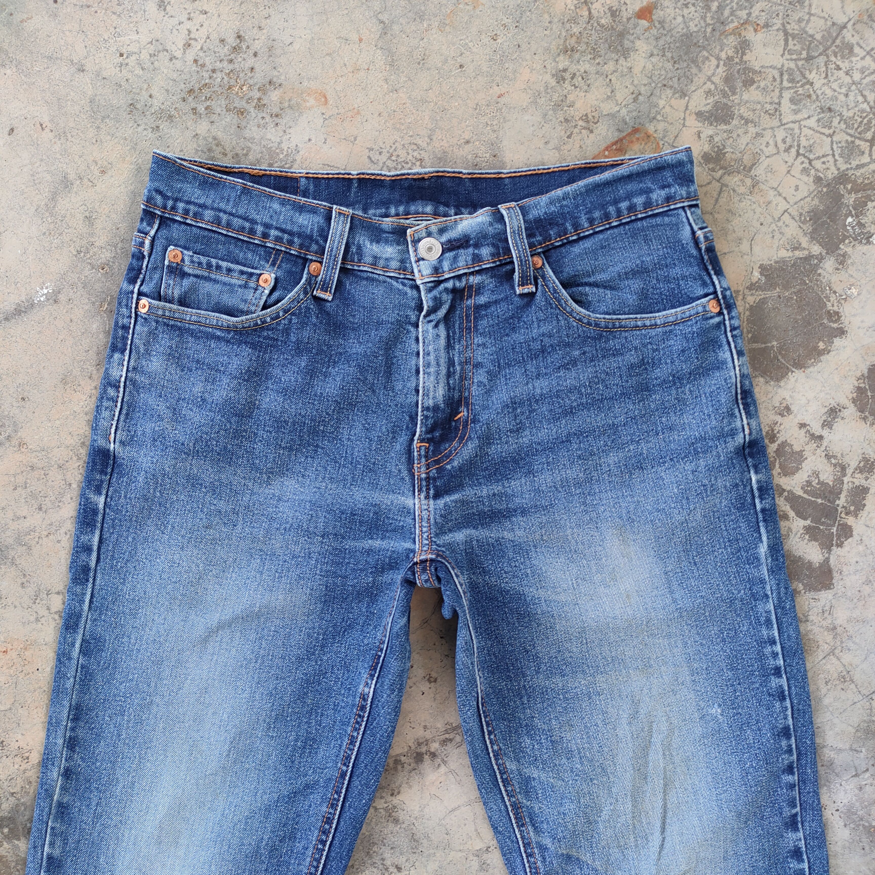 Jean × Levi's W31 LEVI'S 541 FADED SKINNY JEANS DENIM PANTS Size US 31 - 3 Thumbnail