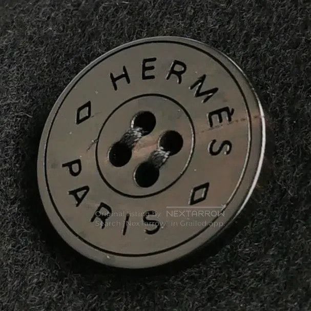 Hermes Hermes Cashmere Solid Color Crewneck Jacket Size XS / US 0-2 / IT 36-38 - 3 Thumbnail