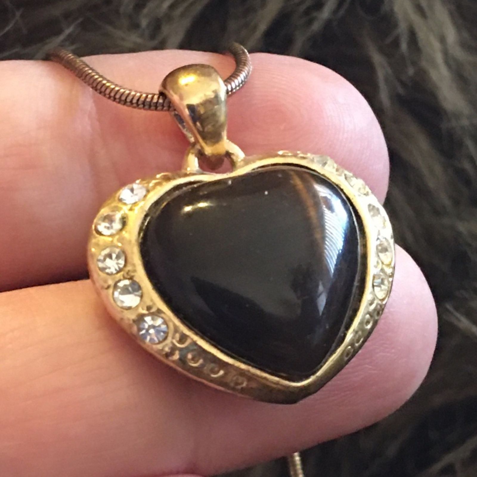 Vintage Vintage dark brown faux tiger eye necklace Size ONE SIZE - 6 Thumbnail