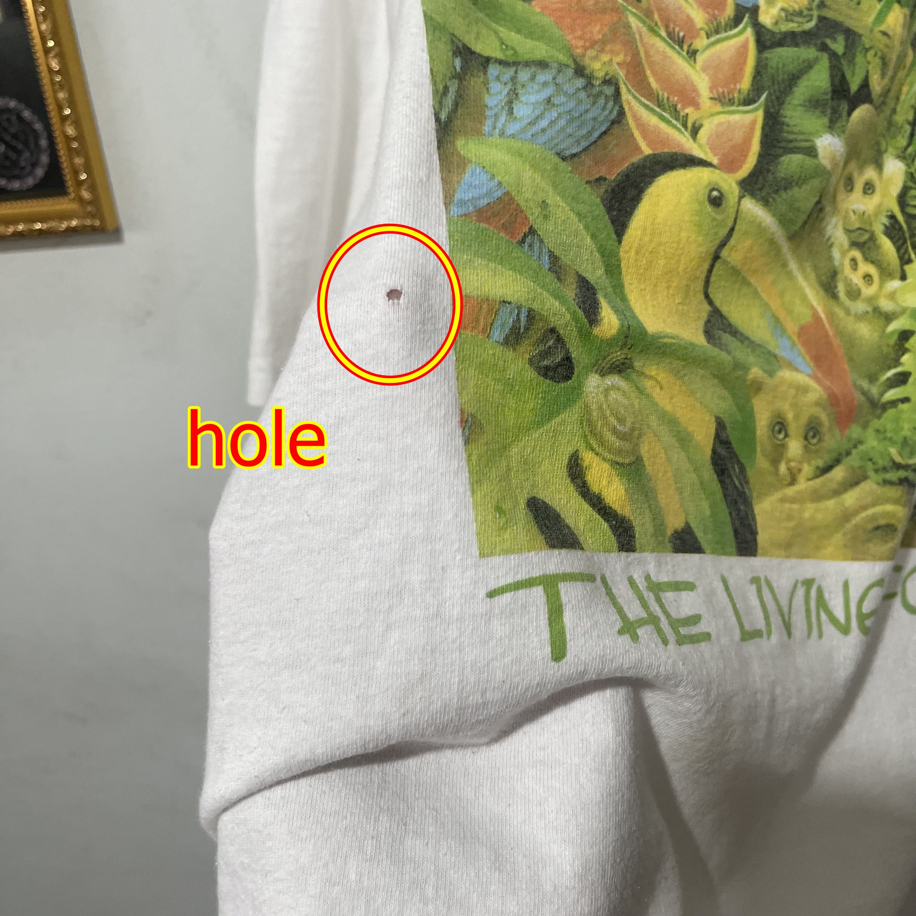 Vintage Vintage 1995 Human-i-Tees “The Living Forest” T-shirt Size US XL / EU 56 / 4 - 7 Thumbnail