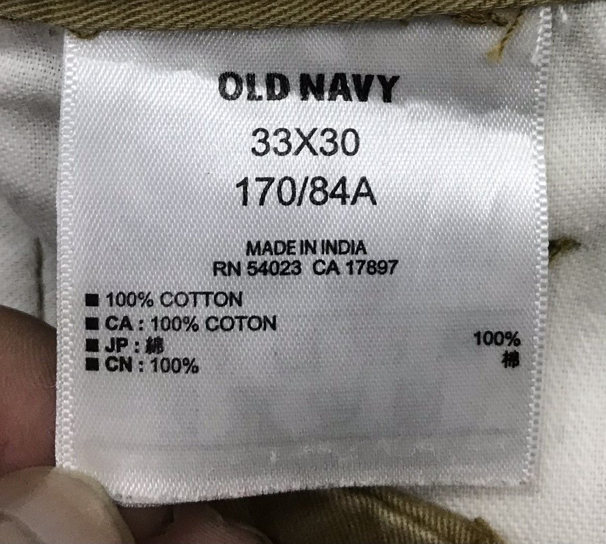 Old Navy × Vintage Vintage Old Navy San Francisco California Slim Cargo Pants Size US 35 - 16 Thumbnail