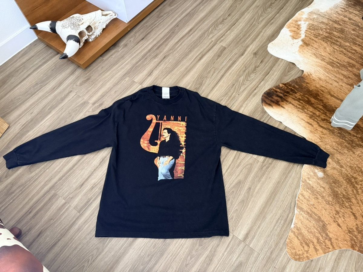 Alstyle Vintage Yanni Ethnicity Tour Tshirt Size XP Long sleeve Size US XL / EU 56 / 4 - 1 Thumbnail