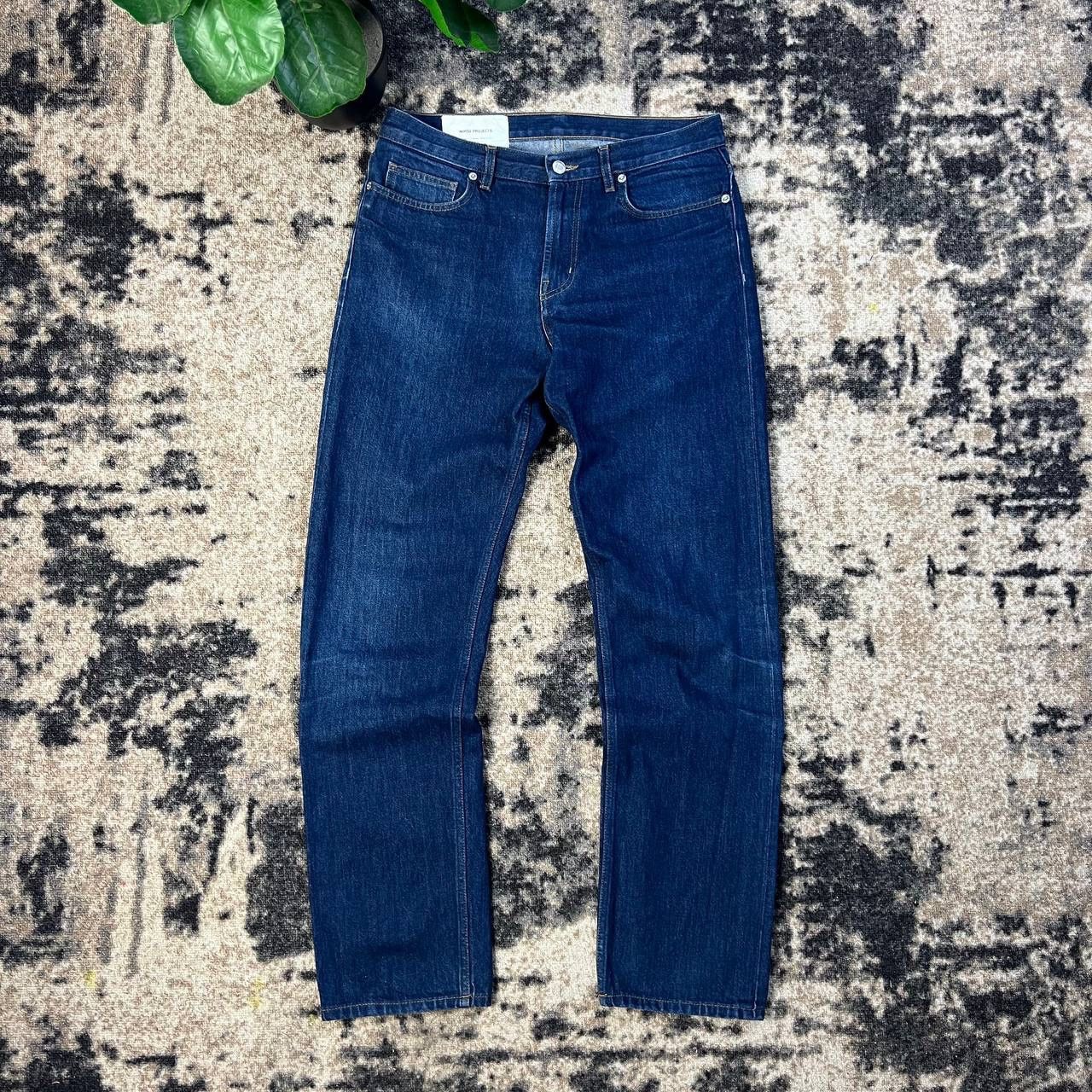 Norse Projects Norse Project Regular Fit Blue Denim Jeans Streetwear Style Size US 31 - 1 Thumbnail