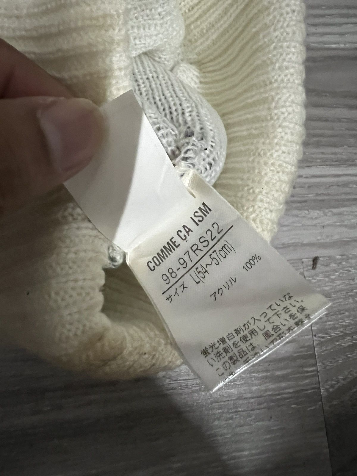 Comme Ca Ism Comme ca Ism Striped Design Beanie Hat Size ONE SIZE - 9 Thumbnail