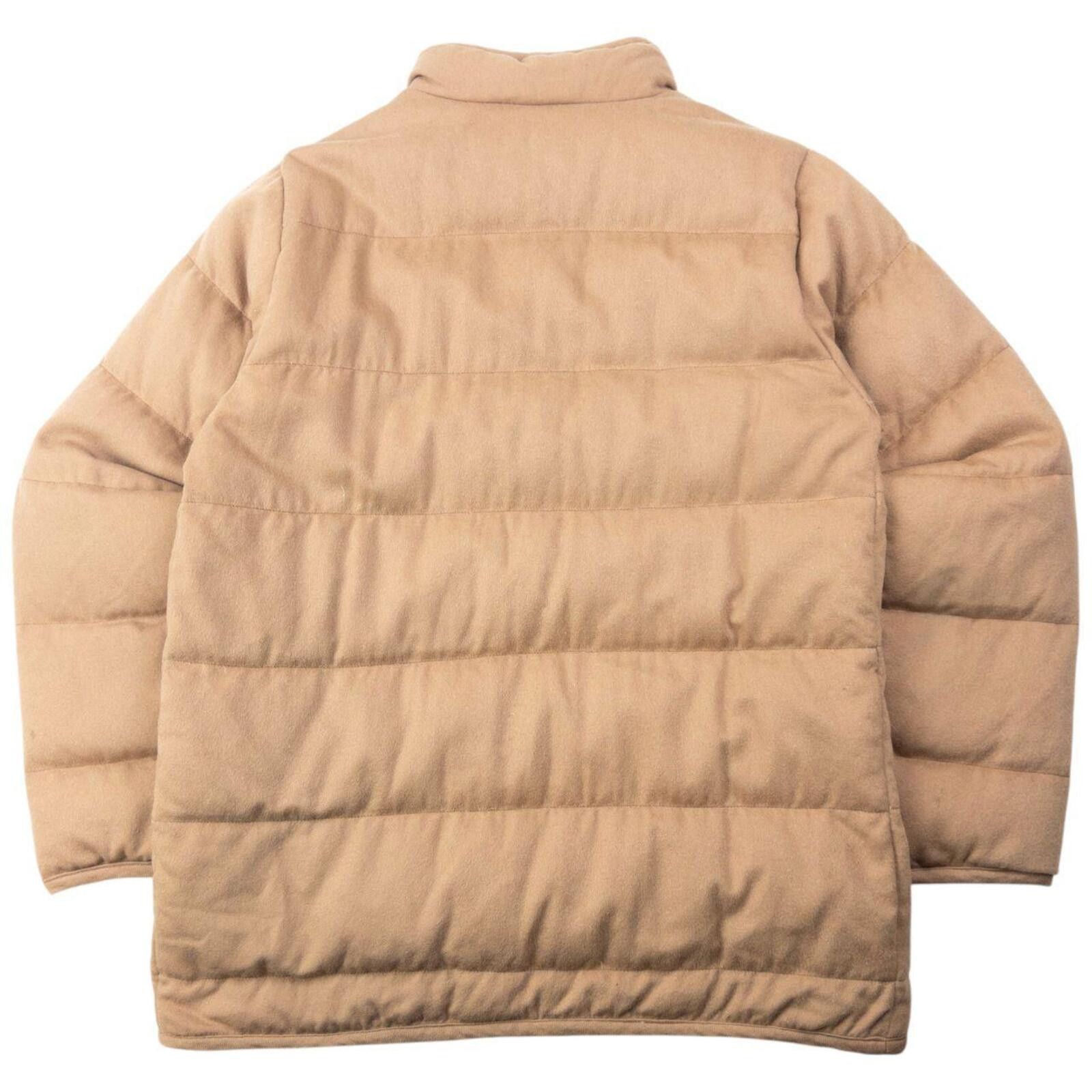 Moncler Vintage 90s Moncler Button Up Cashmere Puffer Jacket Size M Size US M / EU 48-50 / 2 - 2 Thumbnail
