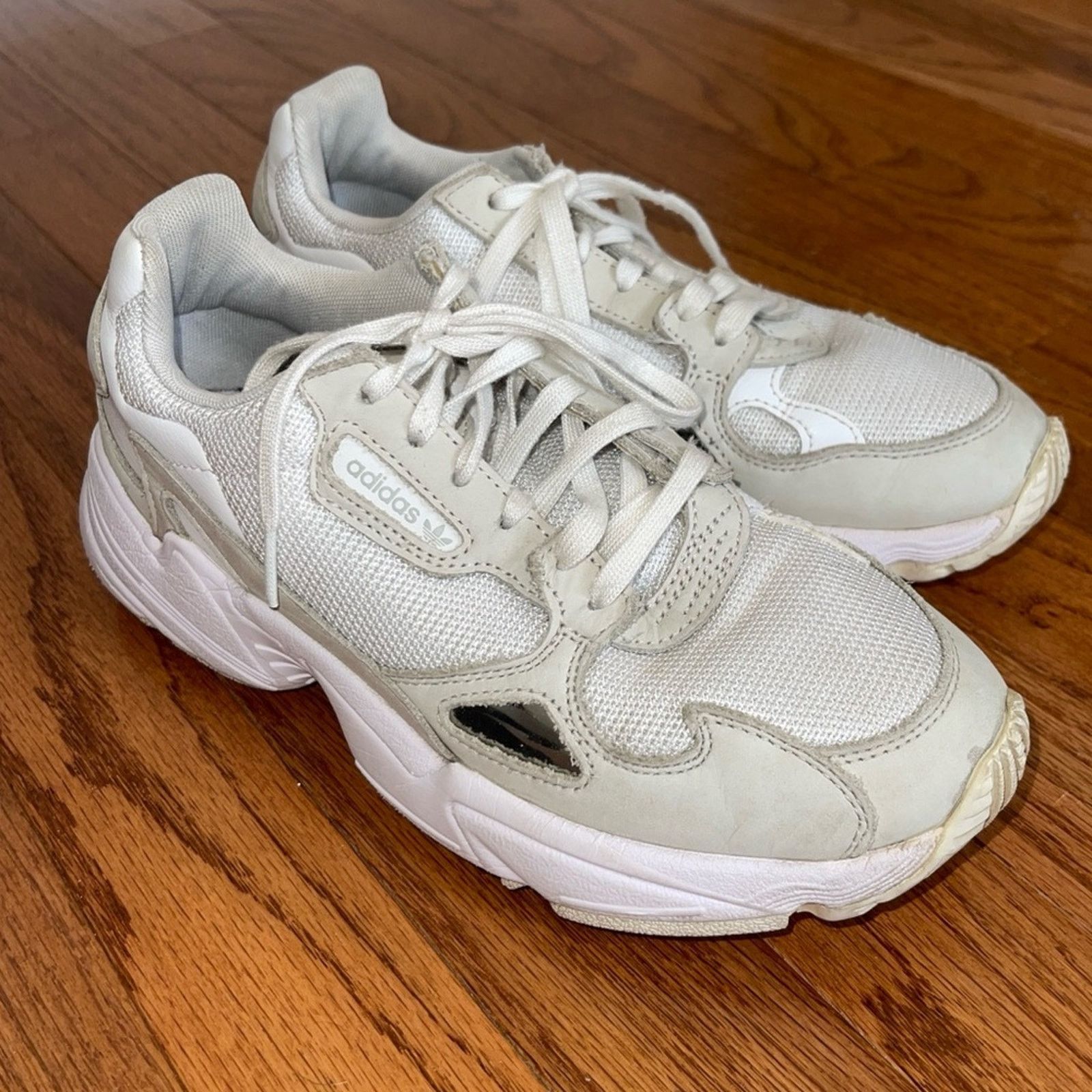 Adidas Adidas Falcon Chunky Trainer Sneakers White Size 7 Size US 7 / IT 37 - 3 Thumbnail