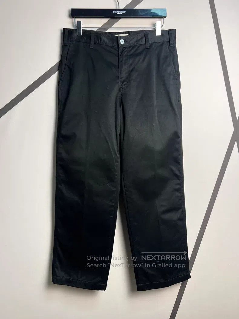 Celine CELINE Black Straight Wide Leg Casual Pants Size US 32 / EU 48 - 1 Thumbnail