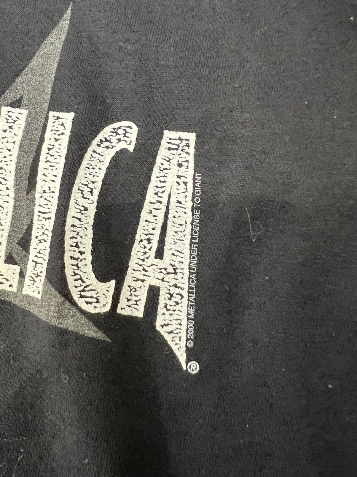Band Tees × Metallica × Vintage Vintage y2k 2000 metallica tee Size US XL / EU 56 / 4 - 3 Thumbnail