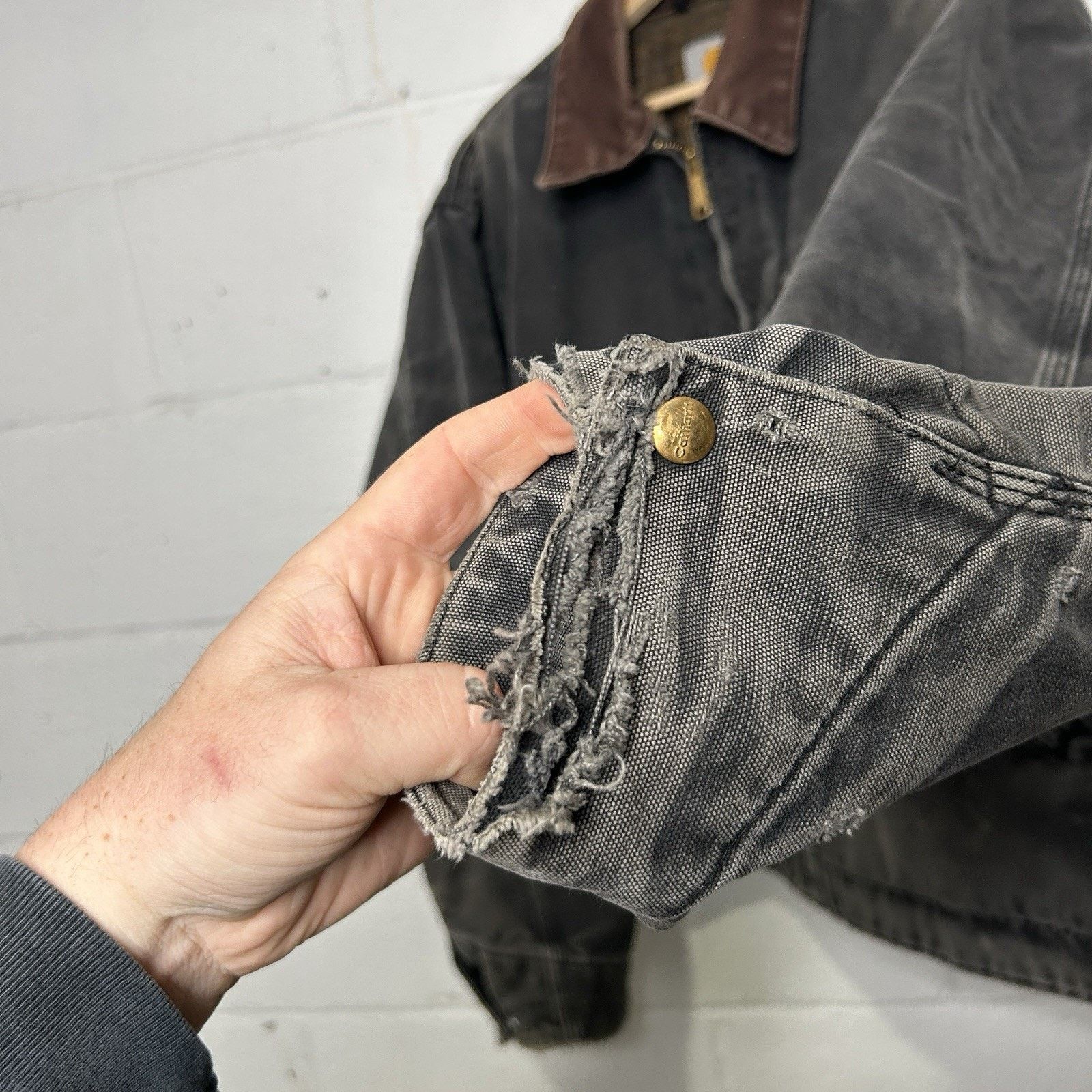 Carhartt Vintage Blanketed Carhartt Detroit Jacket “Black” J97 BLK Size US XL / EU 56 / 4 - 11 Thumbnail