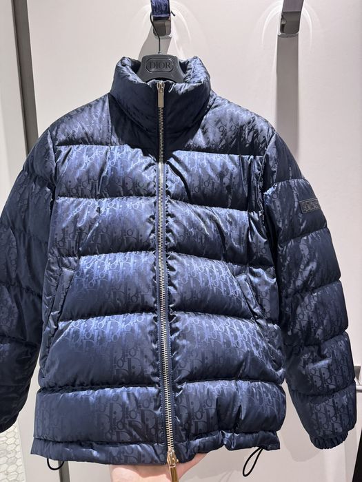 Dior Dior oblique down jacket Grailed