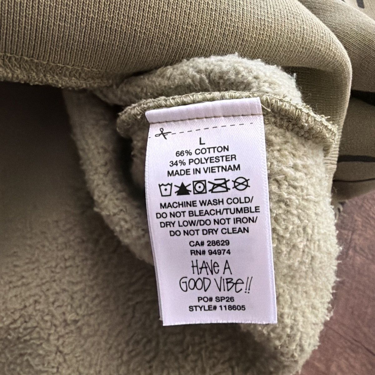 Stussy Stussy motif script hoodie Size US L / EU 52-54 / 3 - 5 Thumbnail