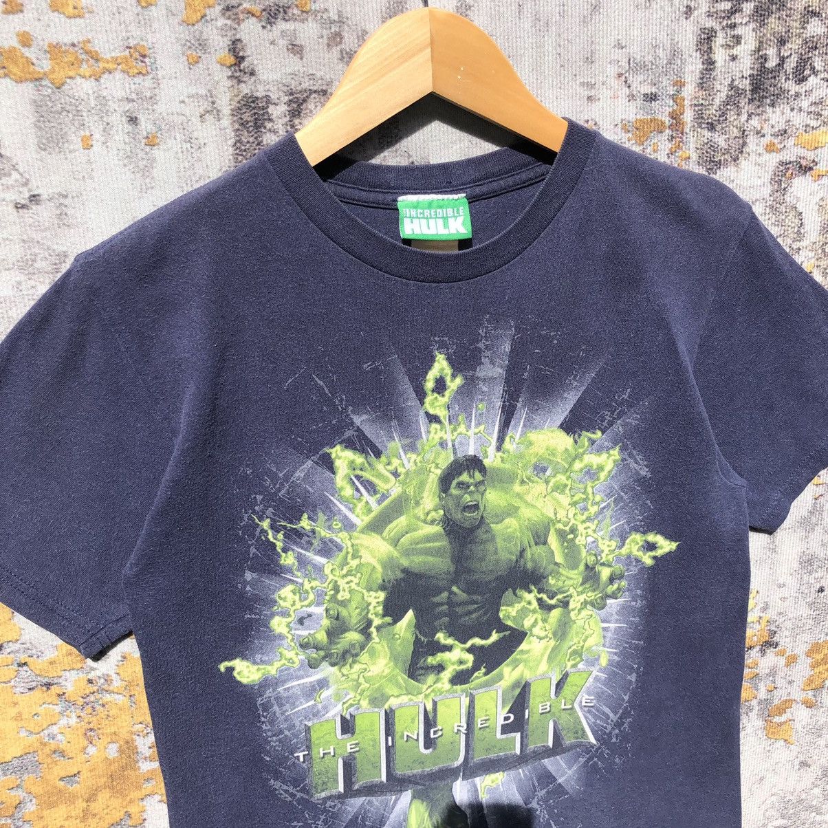 Marvel Comics × Vintage Vintage Hulk The Incredible Marvel Comics Shirt SunFaded Size US S / EU 44-46 / 1 - 5 Thumbnail