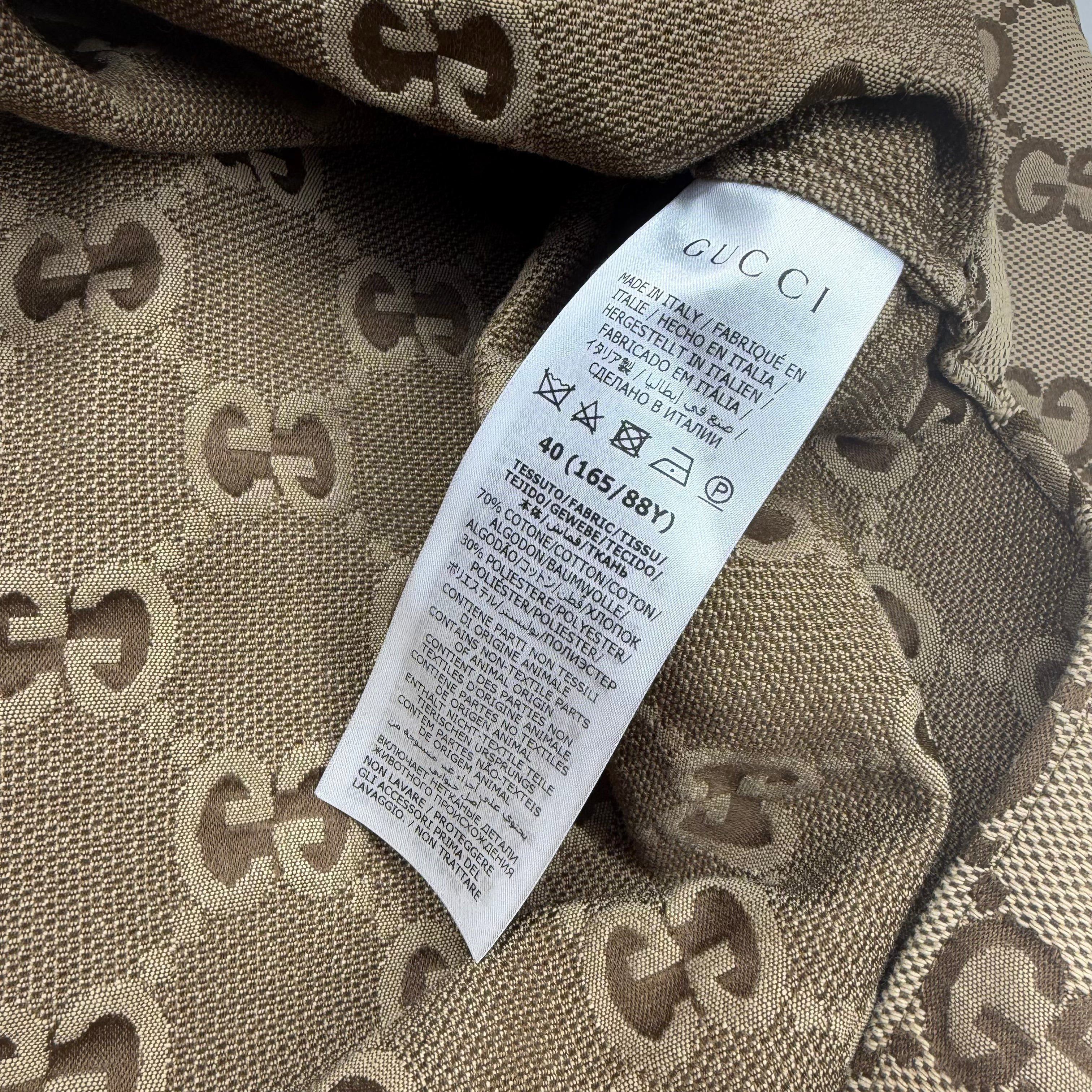 Gucci Gucci Maxi GG Canvas Shirt 40 (M) Size M / US 6-8 / IT 42-44 - 5 Thumbnail