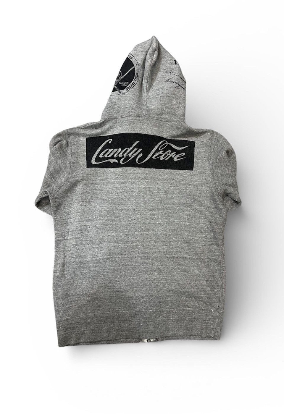 Japanese Brand Vintage 90’’s Candy Store 8Ball Tattoo Hoodies Size US M / EU 48-50 / 2 - 2 Thumbnail