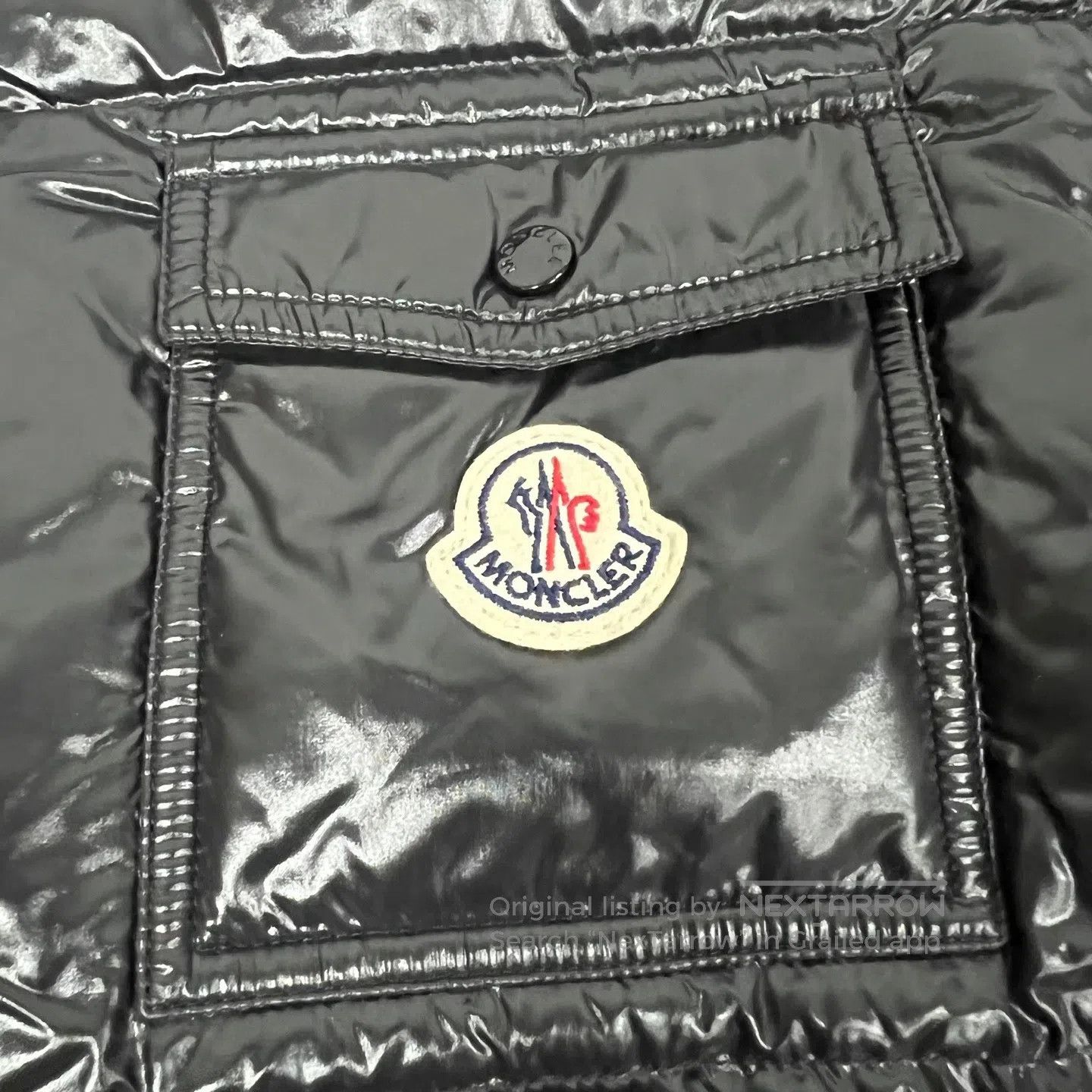 Moncler Moncler Fache corduroy patchwork design; logo on the front Size US XXL / EU 58 / 5 - 4 Thumbnail