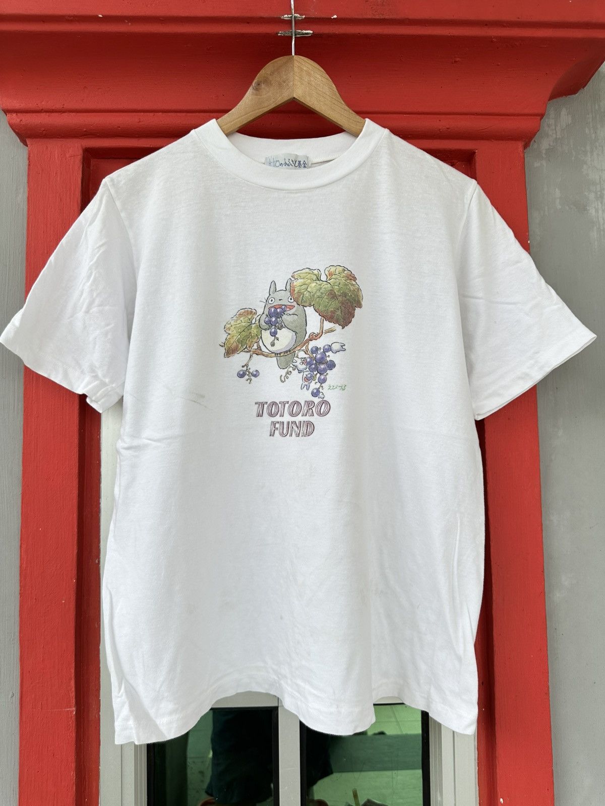 Anime RARE Vintage 90s Totoro Fund Anime Tee Size US L / EU 52-54 / 3 - 1 Thumbnail