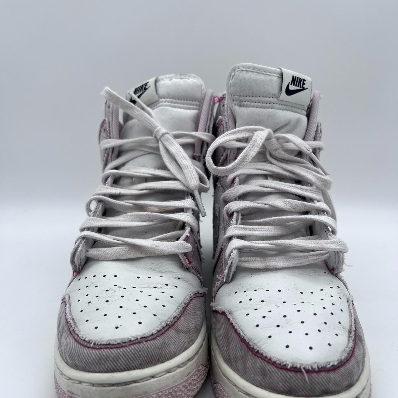 Nike Nike Dunk 1985 High Barely Rose Pink Denim Summit White 10 Size US 10 / EU 43 - 4 Thumbnail