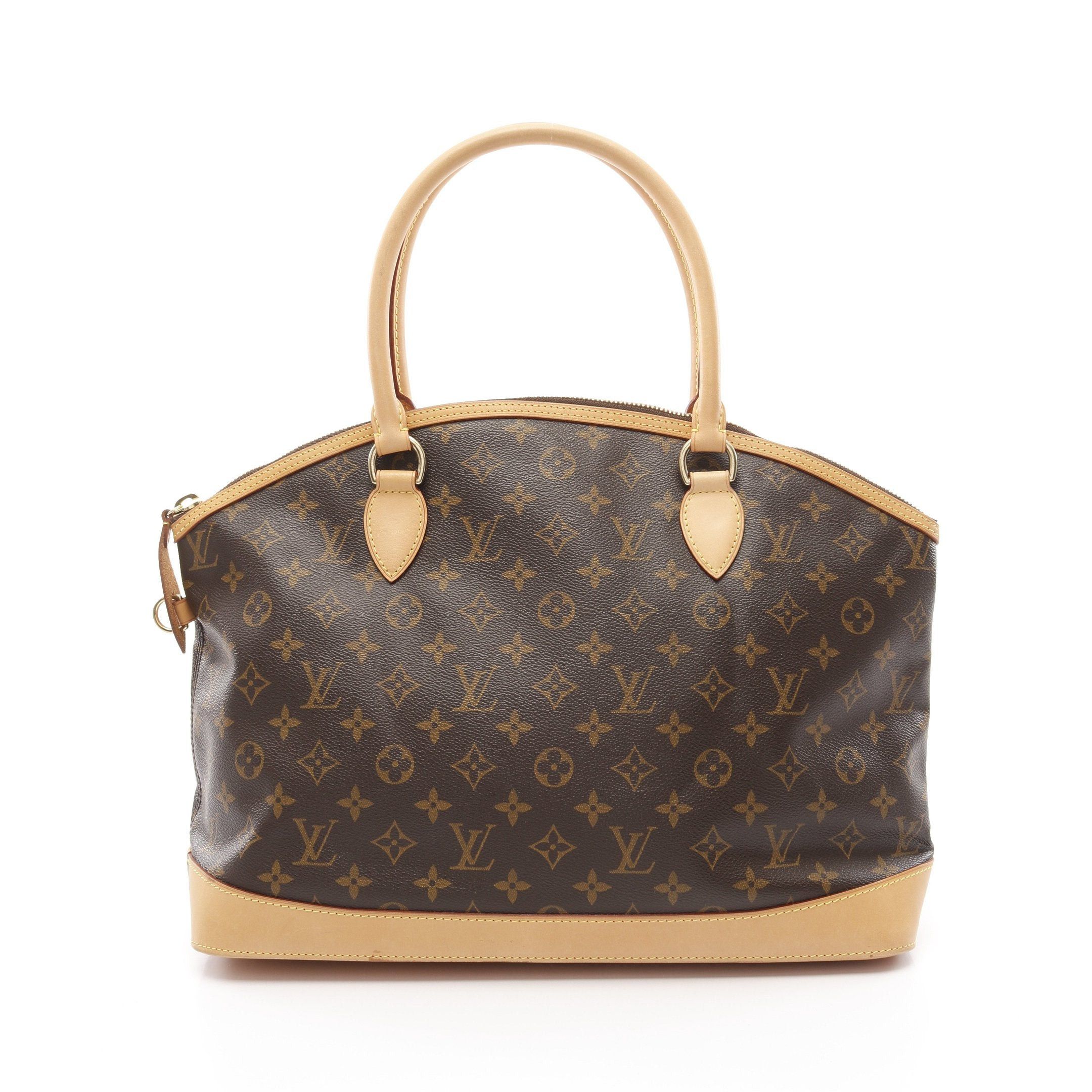Louis Vuitton Louis Vuitton Lockit Horizontal Monogram Handbag Tote Bag Leather Brown Size ONE SIZE - 1 Thumbnail