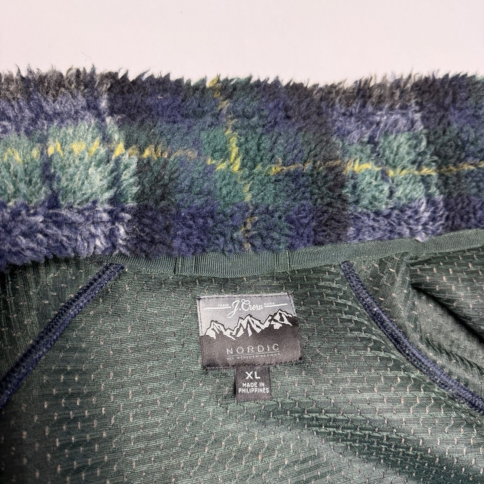 J.Crew J Crew Fleece Jacket Nordic Sherpa Zip Up Sweater Size US XL / EU 56 / 4 - 7 Thumbnail